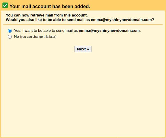 Gmail - add a mail account step 4.